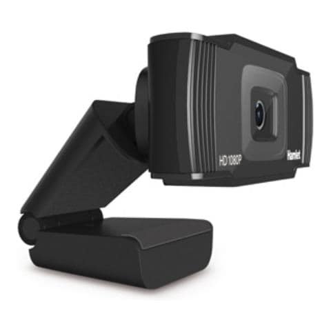 Webcam HWCAM1080 con Risoluzione 1920 x 1080 Pixel USB 2.0 Sensore Immagine CMOS Colore Nero  - Foto 3