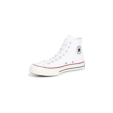 Converse Taylor Chuck 70 Hi, Scarpe Da Ginnastica Basse Unisex-bambini, Multicolore (bianco / garnet / egret 102), 36.5 Eu - Foto 1