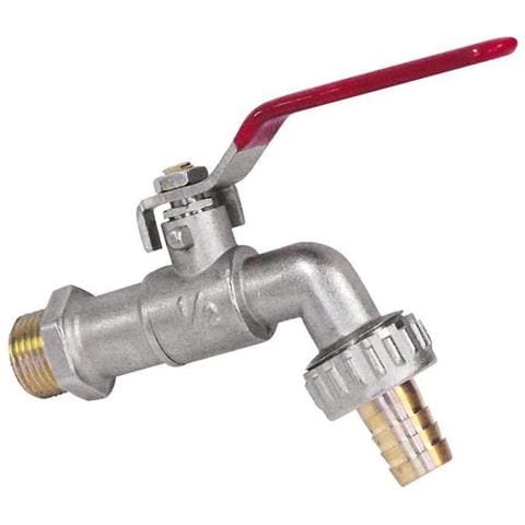 Rubinetto Per Irrigazione - 1/4 Di Giro Con Sfera - Ingresso 1/2 - Uscita 3/4 - Foto 1