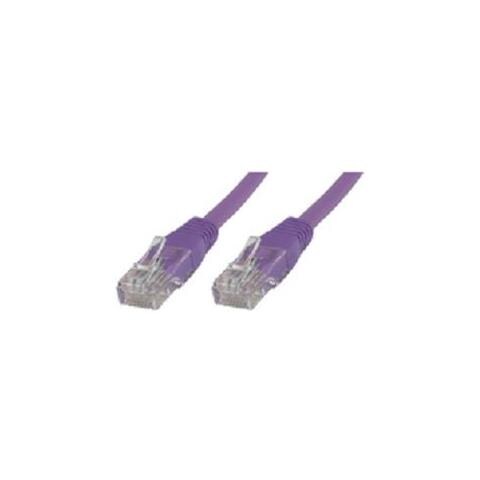 0.3m Cat6 RJ-45, Cat6, U / UTP (UTP), RJ-45, RJ-45, Maschio / maschio, Porpora - Foto 1