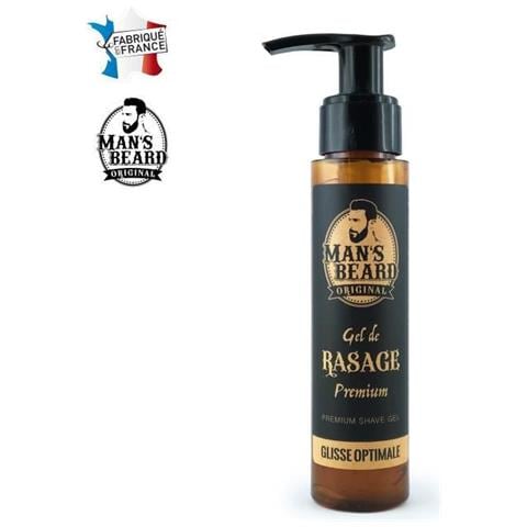 Barba Da Uomo - Prodotto In Francia - Gel Da Barba Di Precisione Trasparente Con Pelle Sensibile All'aloe Vera - Capacità: 75 M - Foto 1