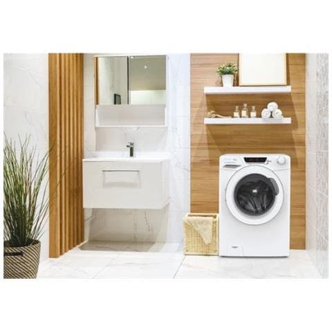 [Ricondizionato BASIC] Lavatrice Standard HE 128TXME / 1-S Ultra Hygiene Mix Power System Lite 8 Kg Classe A Centrifuga 1200 giri - Foto 6