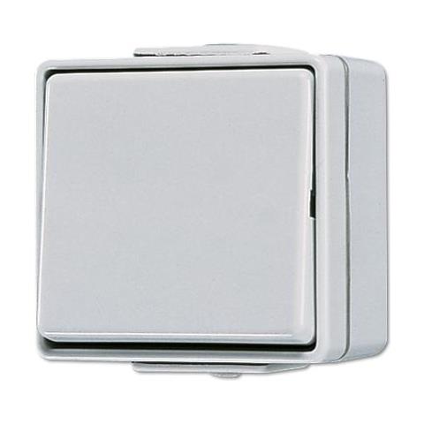607 W Interruttore Elettrico Pushbutton Switch Grigio - Foto 1