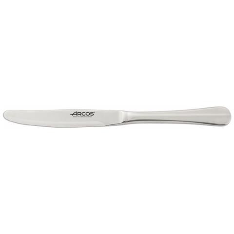 Coltello Da Tavola Burdeaux - Coltello Da Tavola Perlato Con Punta Arrotondata. Monoblocco In Un Unico Pezzo. - Foto 1
