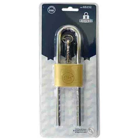 Lucchetto Con Chiave Regolabile Ottone Arco (5-13,5 Cm) - Foto 2