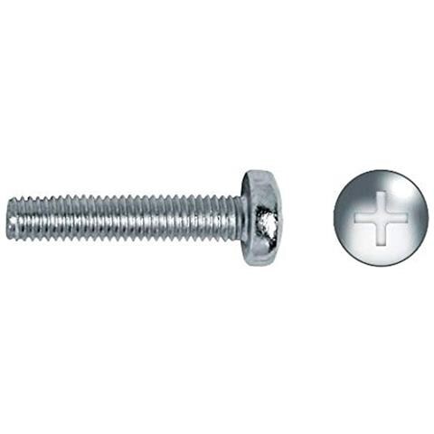 Scatola A Viti M4 X 10 Mm 4 X 10 Mm Filettatura Metrica 500 Unità Zincato - Foto 1