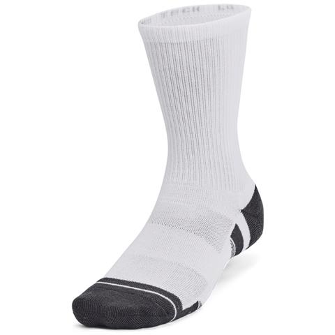 Performance Tech 3-pack Crew Socks 1379512-100, Unisex, Bianca, 36-42 - Foto 2