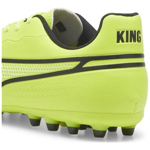 Scarpe Da Calcio King Match Mg Green 107572-02 Uomo Taglia 44.5 Colore Giallo Fluo - Foto 3