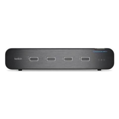 F1dn204kvm-unn4 Switch Per Keyboard-video-mouse (kvm) Montaggio Rack Nero - Foto 1