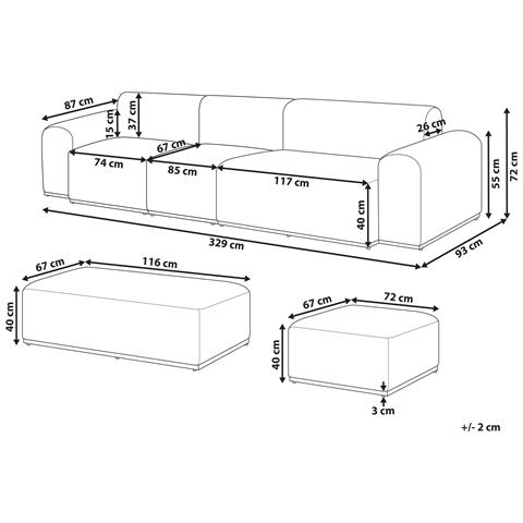 Salotti Grandi Olefina Verde Oliva Battifollo - Foto 6