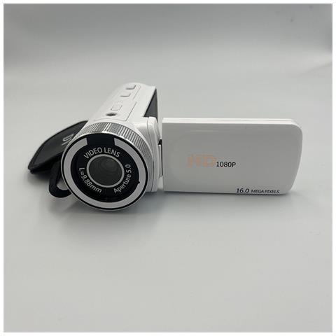 Fotocamera Digitale Hd Con Obiettivo Grandangolare White - Foto 7