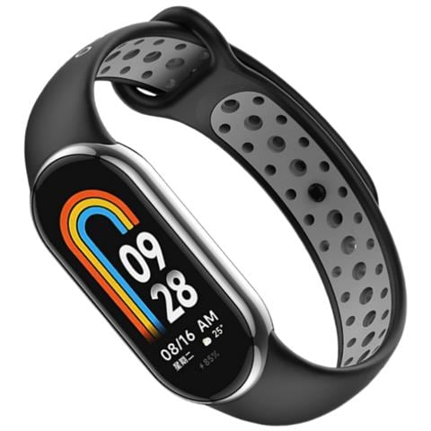 Cinturino Xiaomi Band 8/9 - Cinturino Sostitutivo In Tpu Traspirante Black+grey - Foto 1