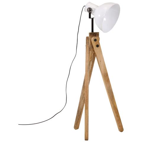 Lampada Da Terra 25 W Bianca 45x45x120 Cm E27 - Foto 2