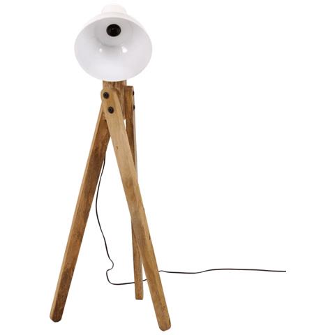 Lampada Da Terra 25 W Bianca 45x45x120 Cm E27 - Foto 3
