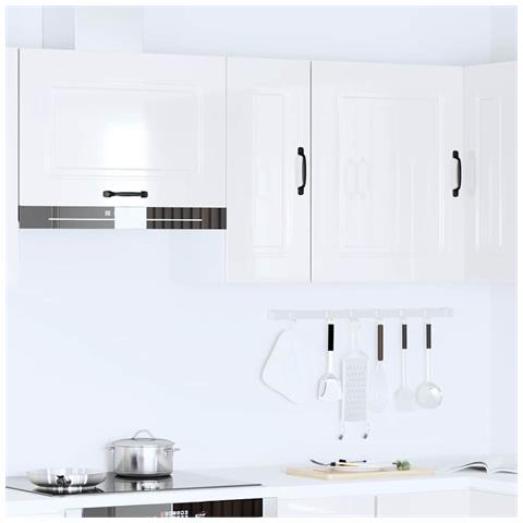 Base Da Cucina Kalmar Bianco Lucido In Legno Multistrato - Foto 3