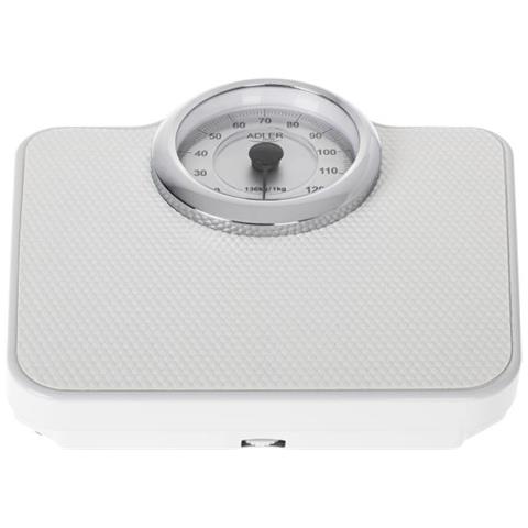 Adler Ad 8180 Bilance Pesapersone Rettangolo Bianco Bilancia Pesapersone Meccanica - Foto 2