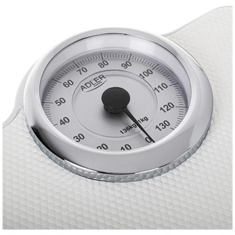 Adler Ad 8180 Bilance Pesapersone Rettangolo Bianco Bilancia Pesapersone Meccanica - Foto 3