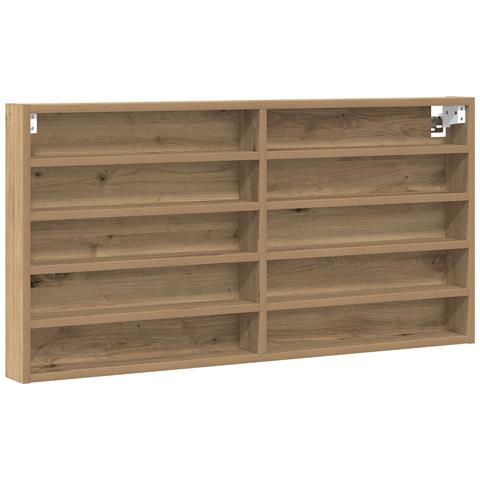 Mobile da parete  in quercia artigianale in legno ingegnerizzato - Foto 1