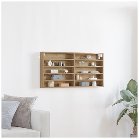 Mobile da parete  in quercia artigianale in legno ingegnerizzato - Foto 2