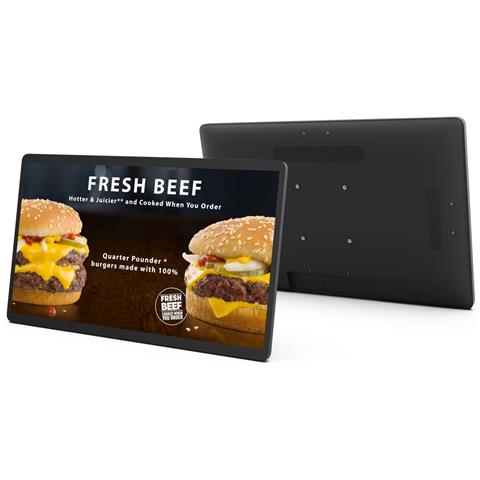 Rocket 240-B S2 Pannello piatto interattivo 61 cm (24") LCD Wi-Fi 250 cd /m² 4K Ultra HD Nero Touch screen Processore integrato Android - Foto 1