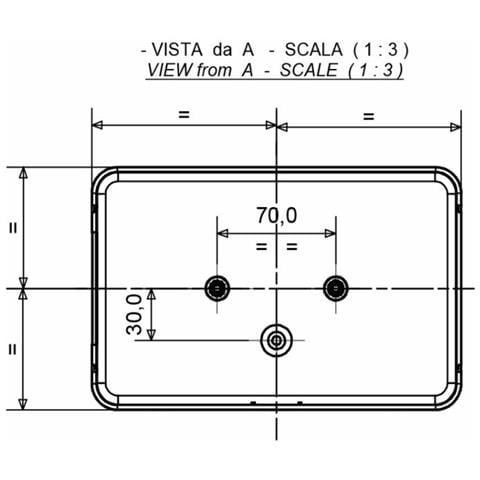 Fanale Posteriore Alogeno Sx 220x140mm - Foto 4
