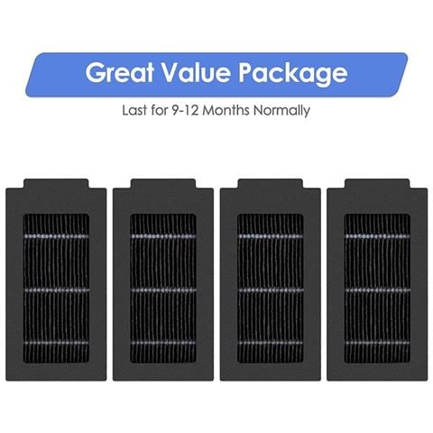 Filtri Hepa Di Ricambio Compatibili Con Ecovacs Deebot T50 Omni - Confezione Da 4 - Foto 6
