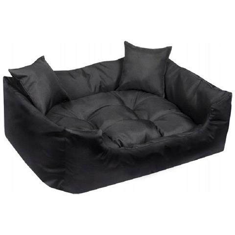 115x95 cm ECCO Cuccia per cani impermeabile nera con cuscino per cani - Foto 2