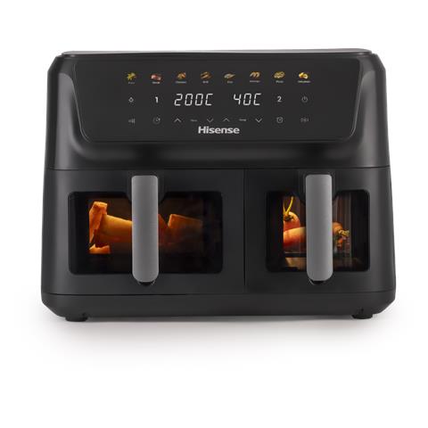 HAF2700DCD Doppia 11 L Indipendente 2700 W Friggitrice ad aria calda Nero - Foto 14