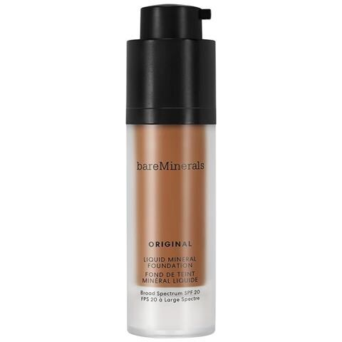, Original Liquid Mineral, Luminoso, Fondotinta Liquido, 25, Oscuro Dorato, Spf 20, 30 Ml - Foto 1