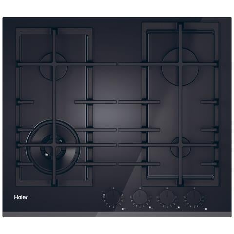 Series 4 HAVG6BF4TB-PB Nero Da incasso 60 cm Gas 4 Fornello (i) - Foto 1