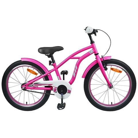 Bicicletta per Bambini 22 Pollici 7-12 Rosa scuro - Foto 1