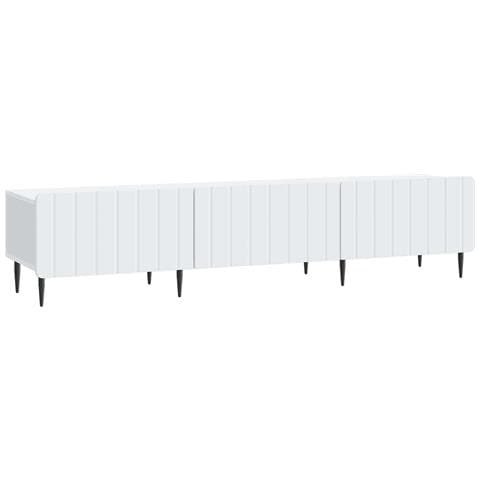 Mobile TV Bianco 147 x 34,5 x 32 cm Legno ingegnerizzato - Foto 1