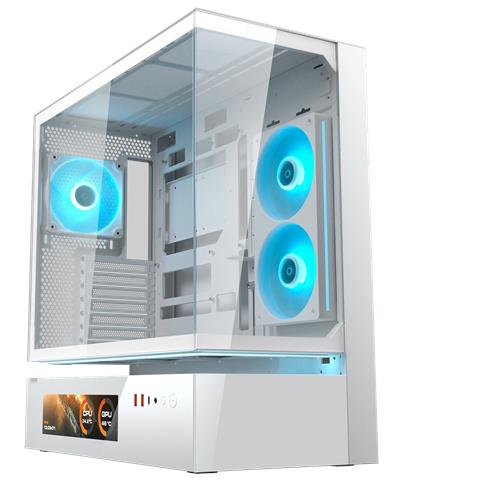 CGR-2DA4W-V Midi Tower Bianco - Foto 1
