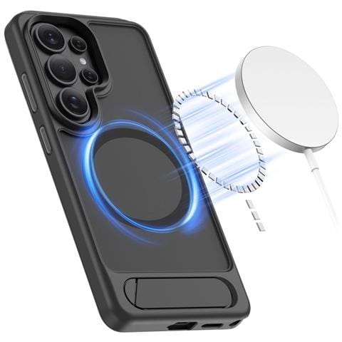 Magrack Magsafe Case Per Samsung Galaxy S26 Ultra, Nero Opaco — Tech-protect - Foto 2