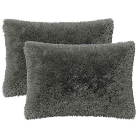 Cuscino con cuscino HEERLEN 6 pz Verde chiaro Fleece PV - Foto 1