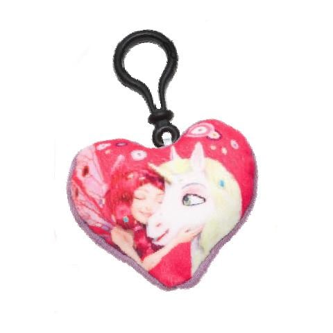 Mia And Me - Mini-Cuscino Con Clip On 9x9 Cm Mia E Onchao - Foto 1