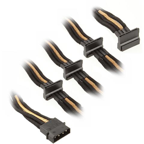 SilvStone SST-PP07-BTSBG, Nero, Oro, Nero - Foto 1