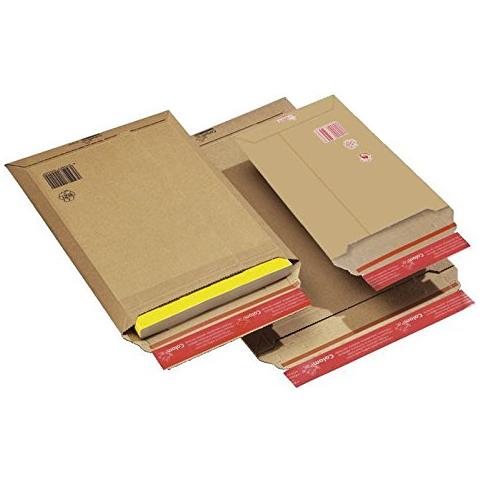 Busta Dinkhauser Corrugated - 250 mm x 50 mm - 350 g / m² - Manila - Foto 1