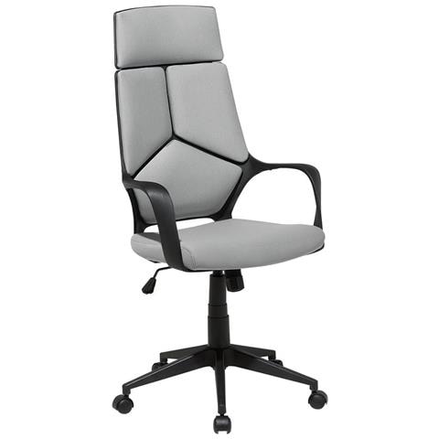 Sedia Da Ufficio Con Altezza Regolabile Nero / grigia Delight - Foto 1