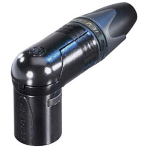 Connettore Xlr Spina Angolata Poli: 10 Nero 1 Pz. - Foto 1