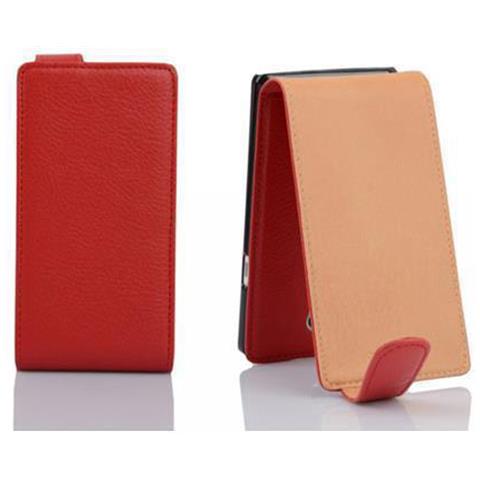 Cadorabo Custodia Compatibile Con Lg Nexus 5 In Rosso Cremisi - Coperchio Protettivo In Design Flip Realizzato In Similpelle Testurizzata - Foto 6