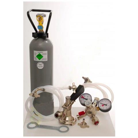Pacchetto Accessori 4 Con 2 0 Kg Di Co2 Per 2 Spillatore Birran Conduttivi With 1 * Raccordo Piatto E 1 * Raccordo Combinato - Foto 2