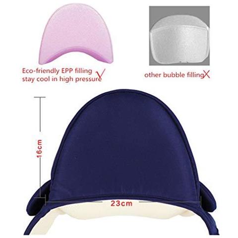 Seggiolino Da Anca Hipseat Ergonomico Marsupio Mezzo Sgabello Sedile Per Il Trasporto Del Bambino I Pi Piccoli Il Peso Leggero E Del Lavoro Risparmio-blue - Foto 4