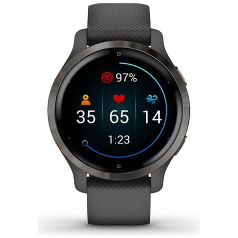 Smartwatch Venu 2S 40mm Impermeabile 5ATM Display 1.1" GPS Wi-Fi per Fitness con Contapassi e Cardiofrequenzimetro Grafite - Foto 1