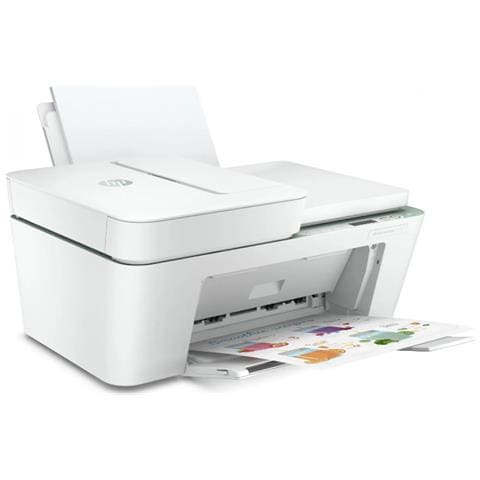 Stampante Multifunzione DeskJet Plus 4122e Inkjet a Colori Stampa Copia Scansione Fax A4 20 ppm (B / N) 16 ppm (a Colori) Wi-Fi / USB 2.0 6 Mesi di Inchiostro Incluso con HP+ - Foto 2