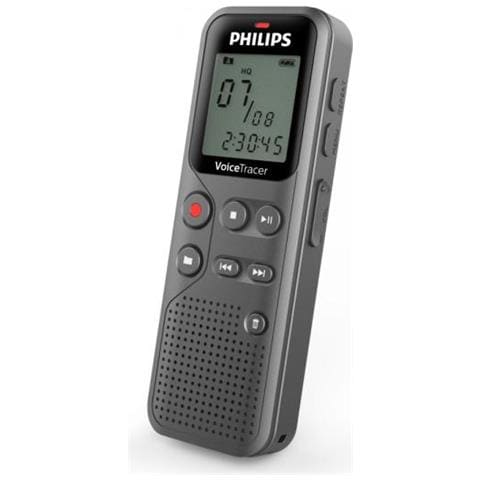 VoiceTracer Registratore Portatile 12 kHz Grigio - Foto 1