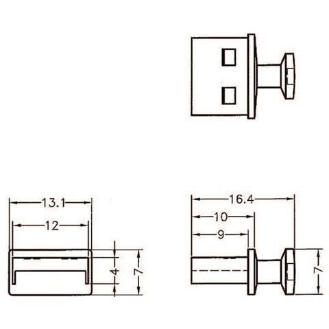 64009 Nero 10pezzo (i) copripresa elettrica - Foto 2