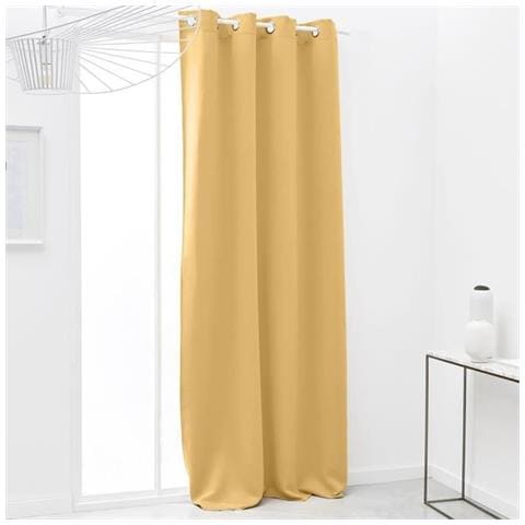 Tenda Oscurante Essenziale - 140 X 240 Cm - Ocra - Foto 1