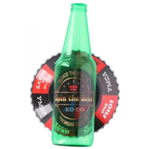 Gioco Da Bere Bottiglia Che Gira Unisex 17 Cm Verde - Foto 1