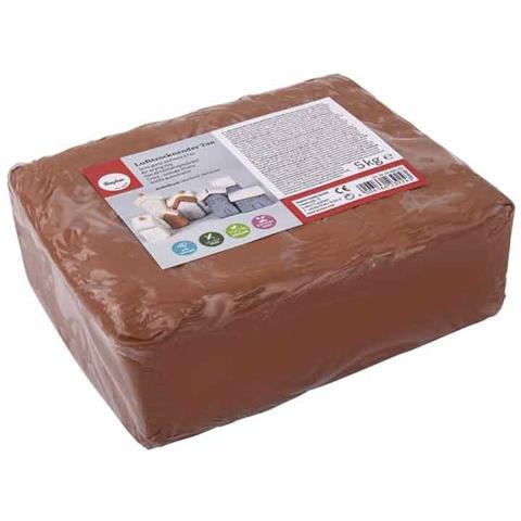 Argilla Asciugatura Nell'aria Di 5 Kg Di Colore Marrone Scuro - Foto 2